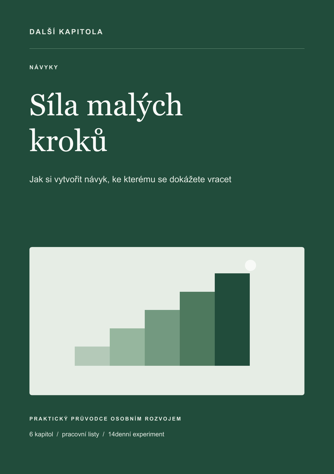 Obálka e-knihy Síla malých kroků